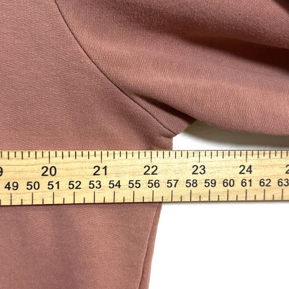 Gap Men's Faded Cedar Logo Fleece Crewneck Sweatshirt Cotton Blend Size Medium - Picture 4 of 7